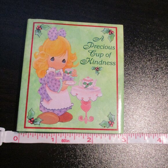Vintage 1995 A Precious Cup of Kindness 3" x 3" book with cover - Picture 3 of 6